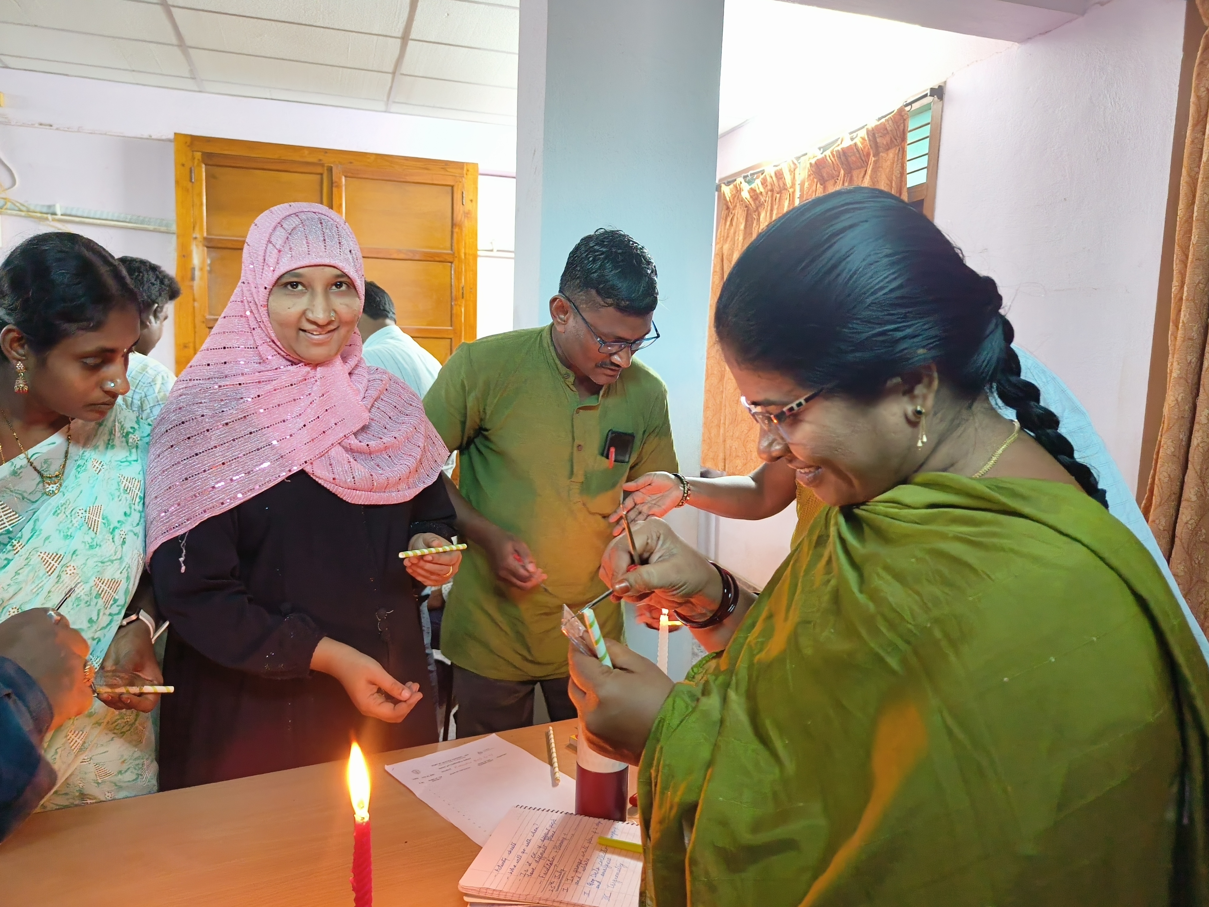 Community members in grassroots program